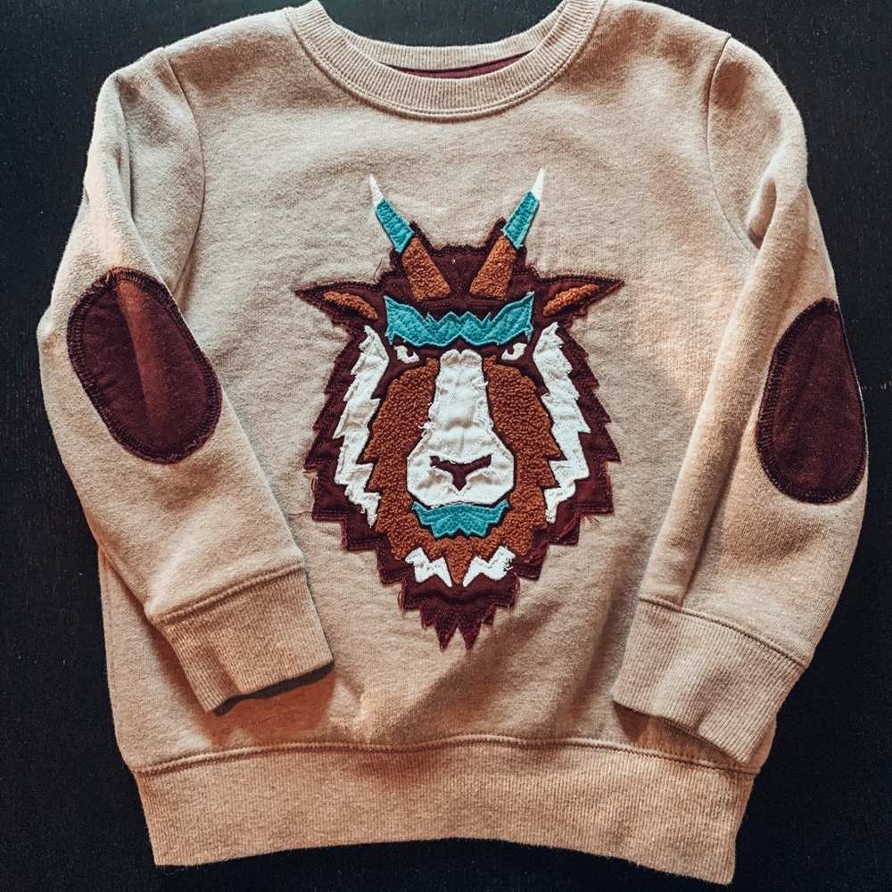 Cat & Jack Toddler Goat Sweater